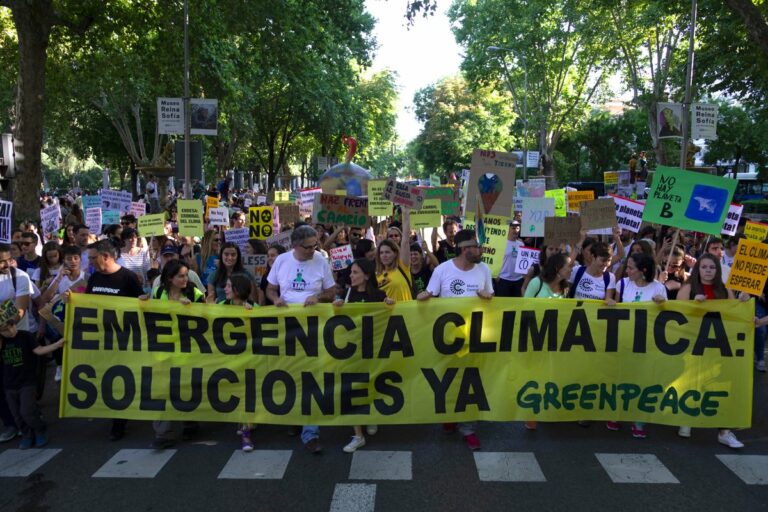 Greanpeace: «El activismo de la sociedad civil es fundamental para combatir el cambio climático»