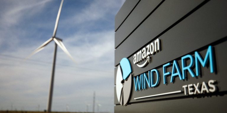 Amazon invierte en 274 proyectos de energía renovable a escala mundial