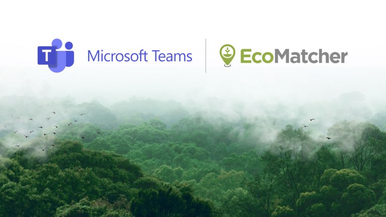 Microsoft Teams contará con la app de plantación de árboles de EcoMatcher