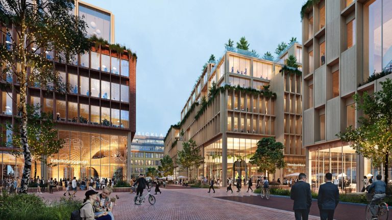 La «ciudad de madera más grande del mundo» se construirá en Estocolmo