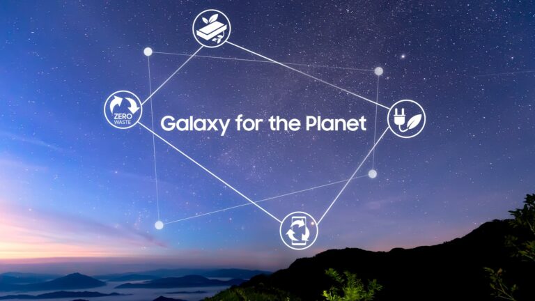 “Galaxy for the Planet”, la nueva apuesta de Samsung para reducir su huella ambiental