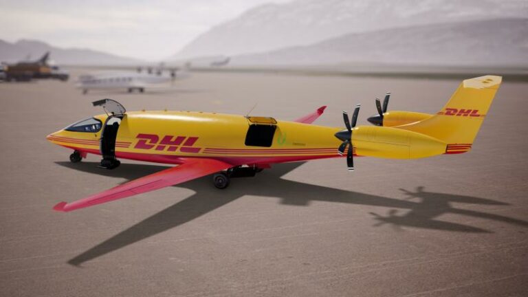 DHL ordena aviones de carga totalmente eléctricos y sin emisiones