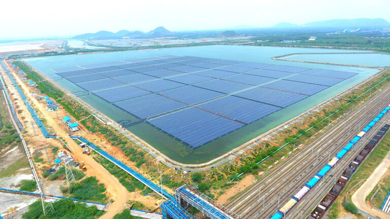 BHEL pone en marcha la mayor planta solar flotante en India