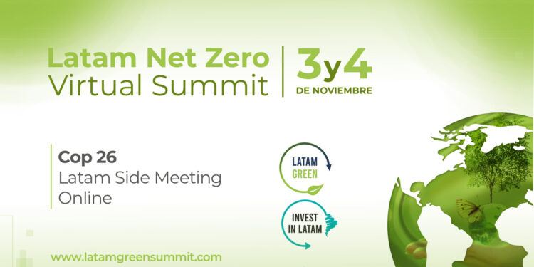 Líderes discutirán el futuro de la sostenibilidad regional en el Latam Net Zero Virtual Summit 2021