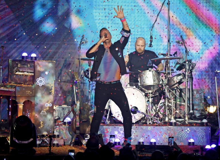 Coldplay comenzó en Costa Rica la gira musical más sostenible del mundo