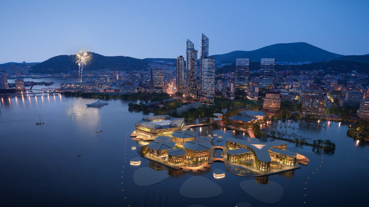 Diseñan la primera ciudad flotante y sostenible del mundo