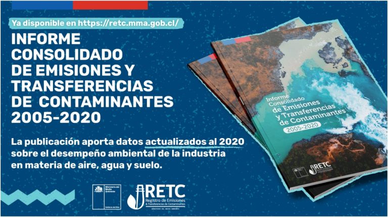 Chile publica datos de emisiones y transferencias de contaminantes en el país