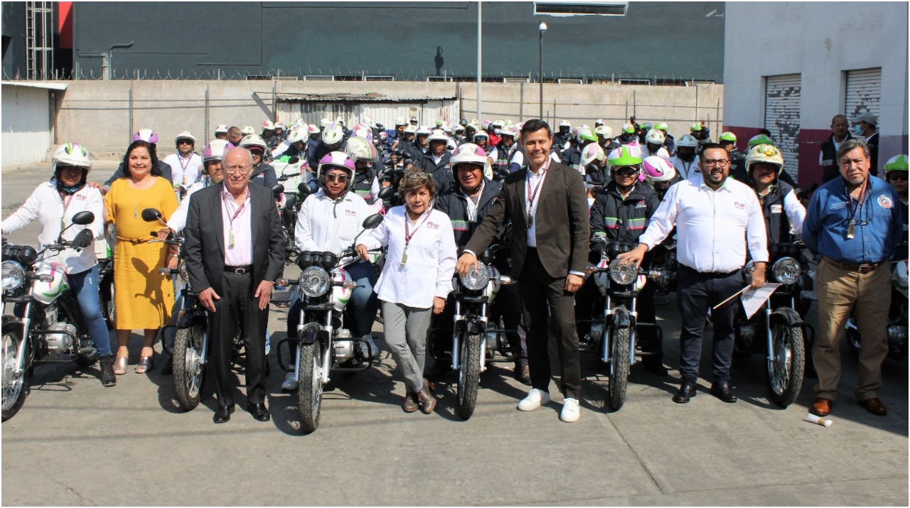 Servicio Postal Mexicano entrega nuevo lote de motocicletas con tecnología…