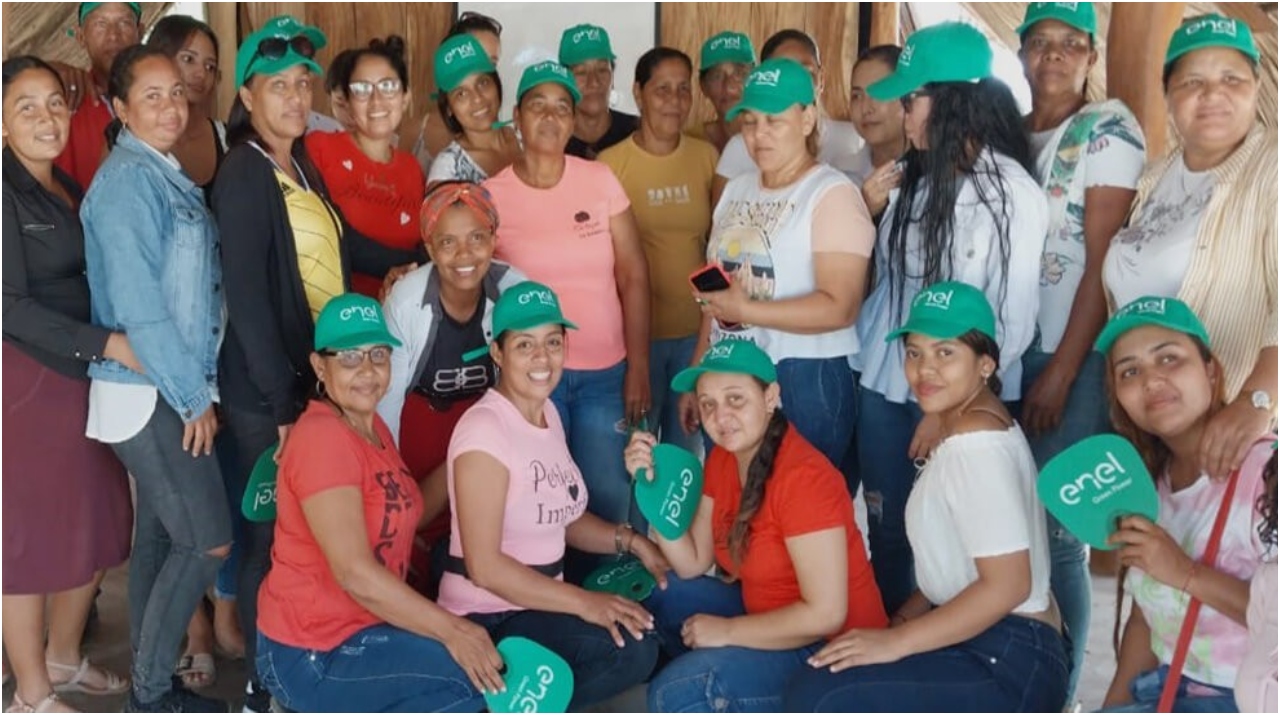 Enel Green Power capacita a grupo de mujeres…