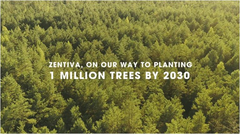 Zentiva se compromete a plantar un millón de árboles para 2030