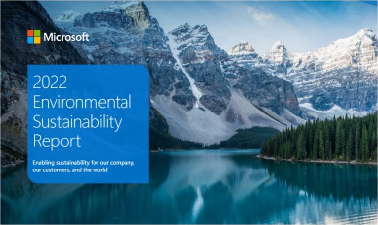 Microsoft revela su nuevo Informe de Sostenibilidad Ambiental