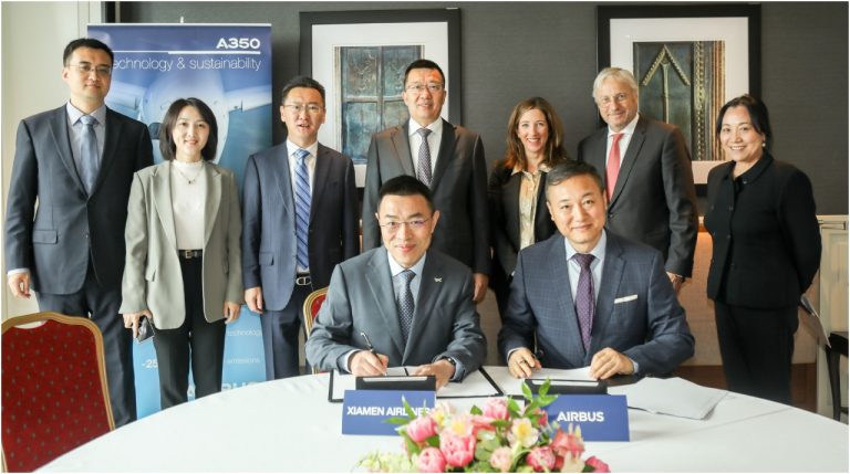 Airbus se alía con Xiamen Airlines en pro del desarrollo sostenible aéreo