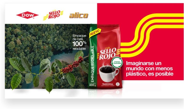 Café Sello Rojo de Colombia cuenta con empaque 100% reciclable