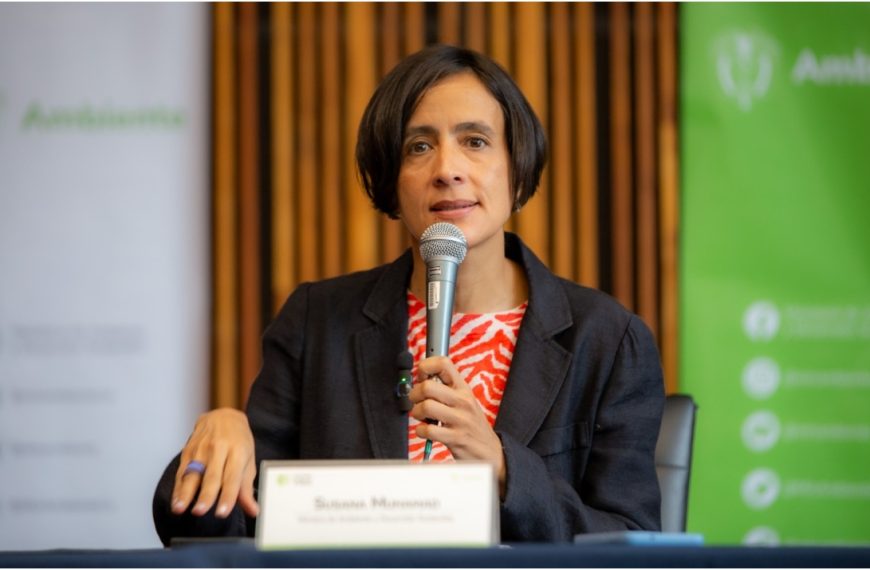 Ministra de Ambiente de Colombia: “Balance mundial en…