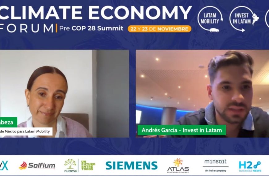 Climate Economy Forum: Líderes de movilidad de Invest…