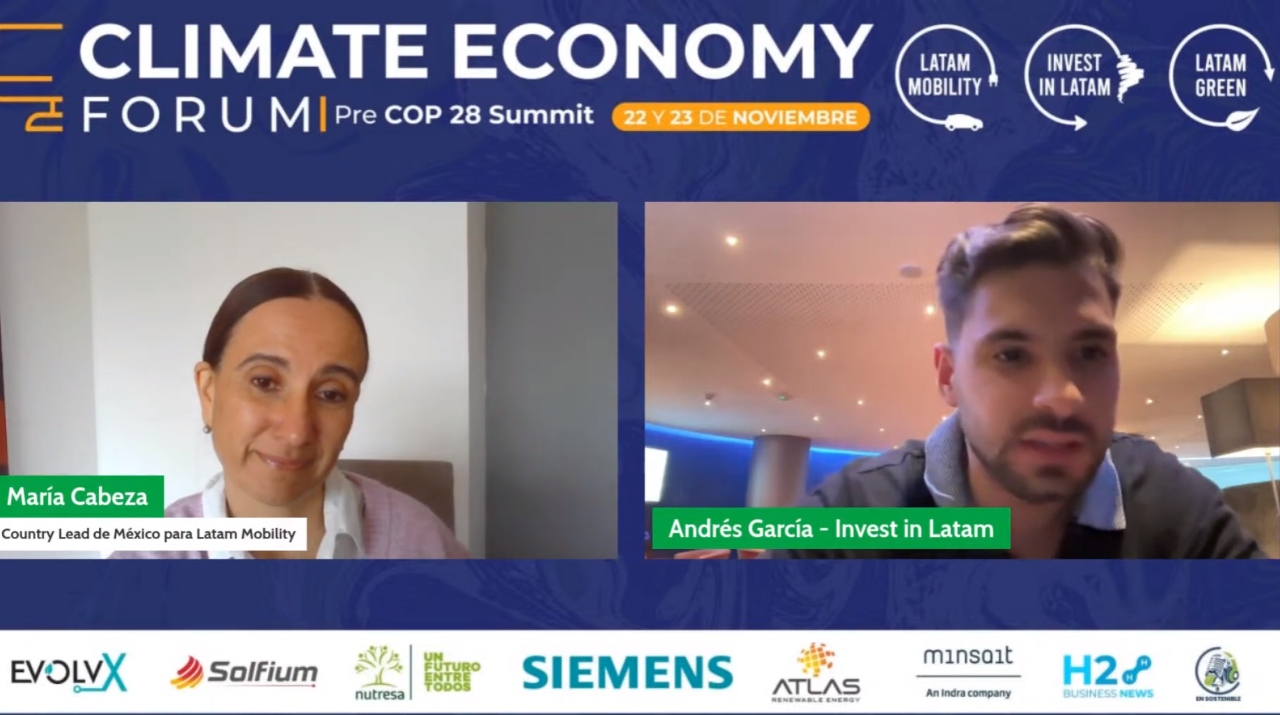 Climate Economy Forum: Líderes de movilidad de Invest in…