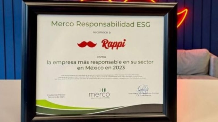 Rappi se alza como la empresa de delivery más responsable de México en 2023