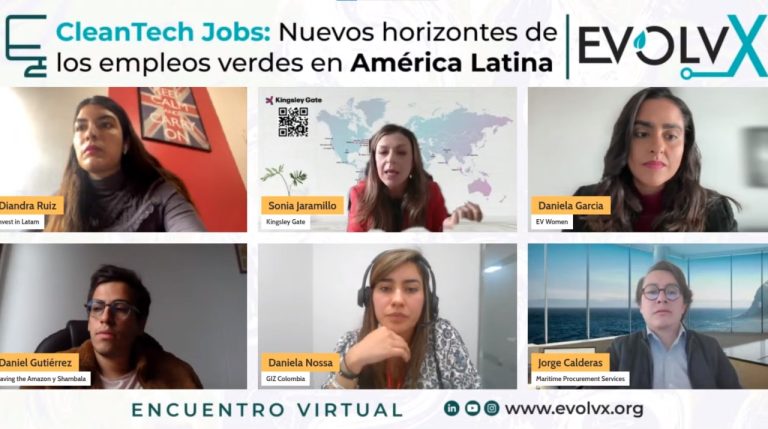 EvolvX reúne a líderes de la industria para analizar los empleos verdes en América Latina