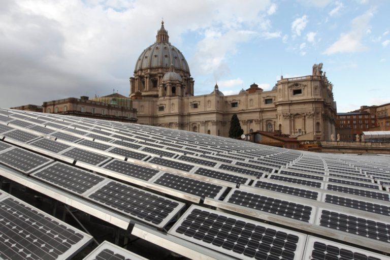 El Vaticano será el octavo país en lograr el 100% de energía verde